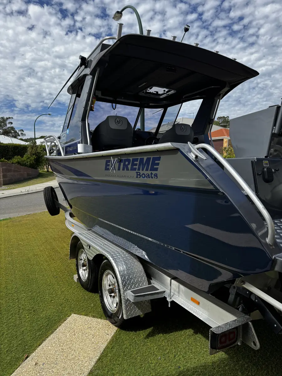 Extreme boat marine detail