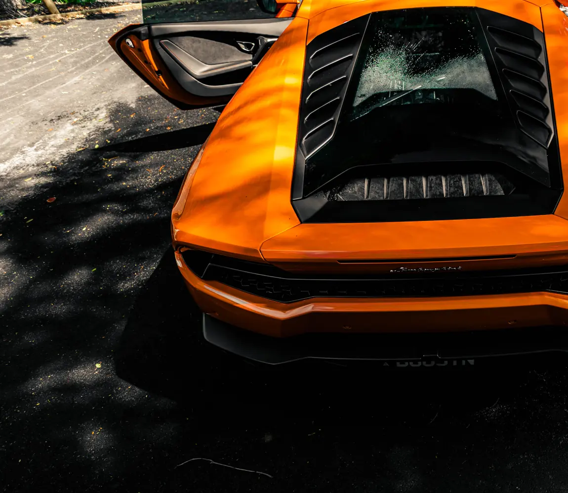 Full detail - Lamborghini Huracan from above