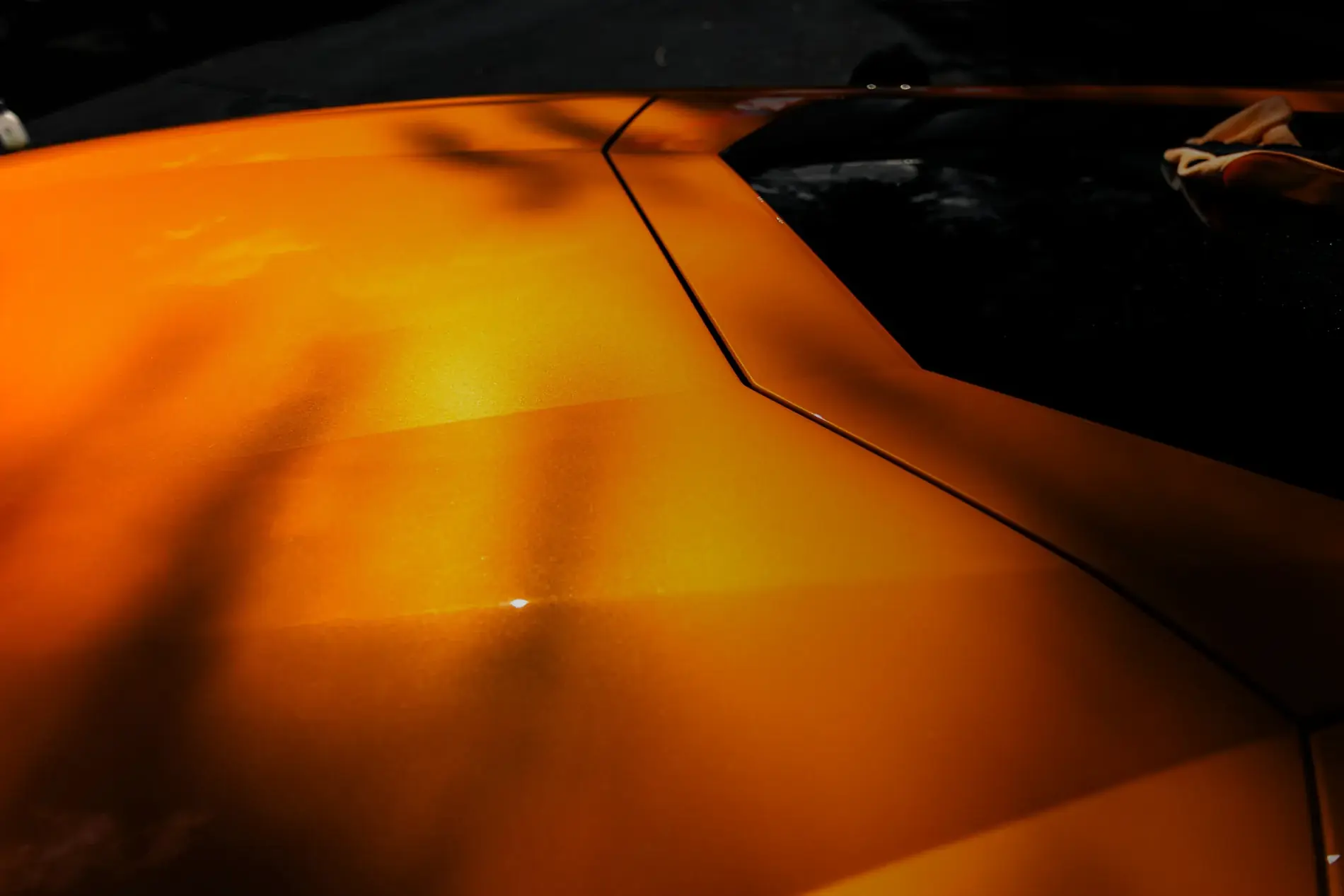 Paint enhancement - Lamborghini Huracan